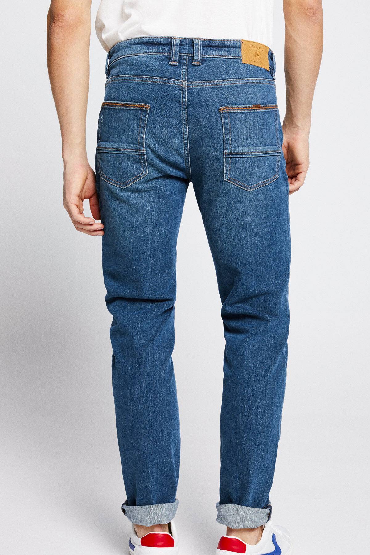 Jeans Slim con Lavados Springfield Reconsider | Deprati Tienda Online