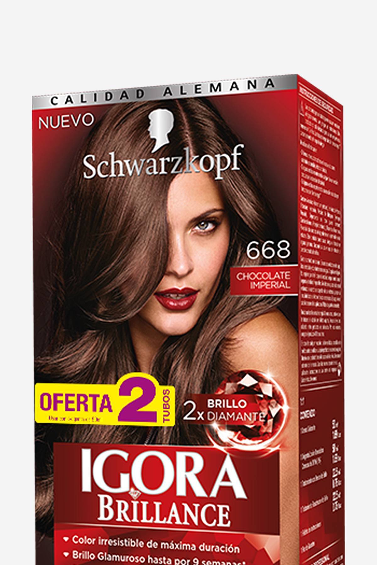 Tinte Igora Brillance 668 Chocolate Imperial De Prati Tienda Online