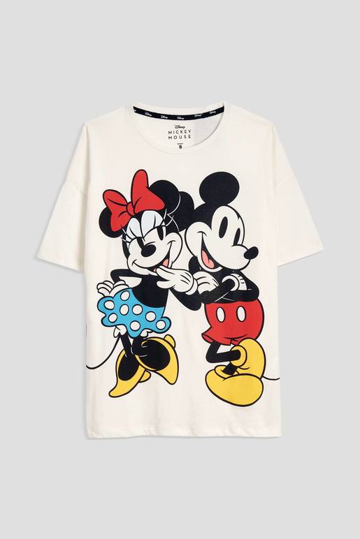 Camiseta Oversize Mickey Mouse Deprati Tienda Online
