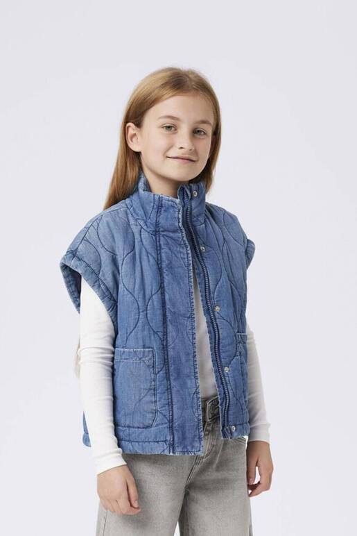 Tenango Chalecos De Mezclilla Bordados Chamarra De Mezclilla