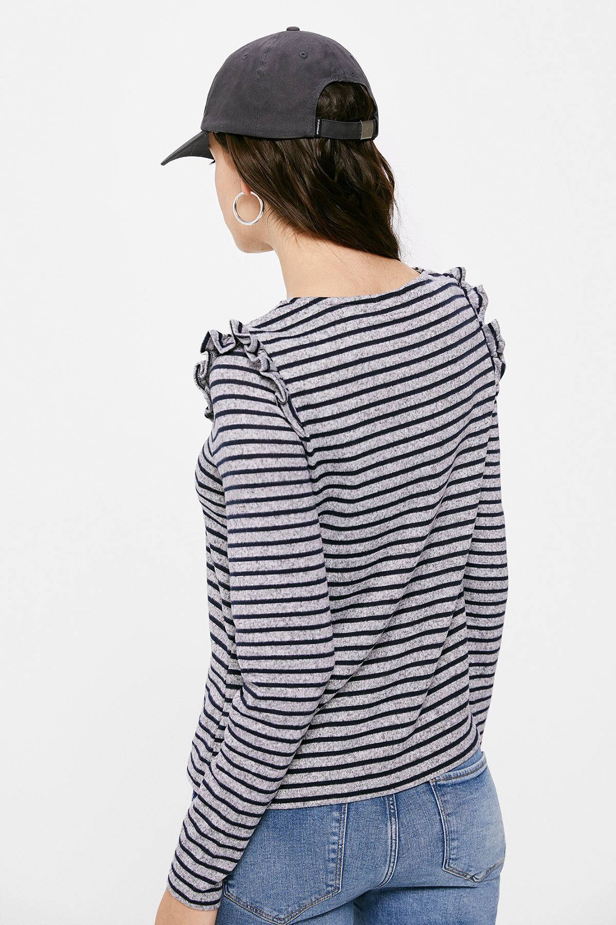 Canottiera Donna Springfield A Righe – Scollo A Barca – Cotone Morbido E Fresco