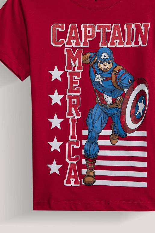 Camisetas estampadas capitan america sale