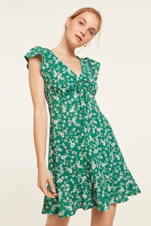 Vestido Largo Vestido Flores Springfield Vestido Estampado