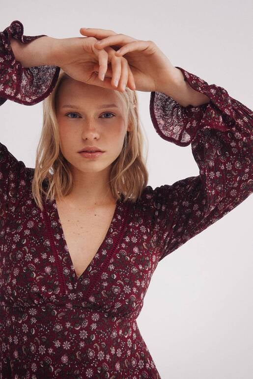 Vestido Casual Springfield Online Mujer EspaÃ±a Las Rebajas