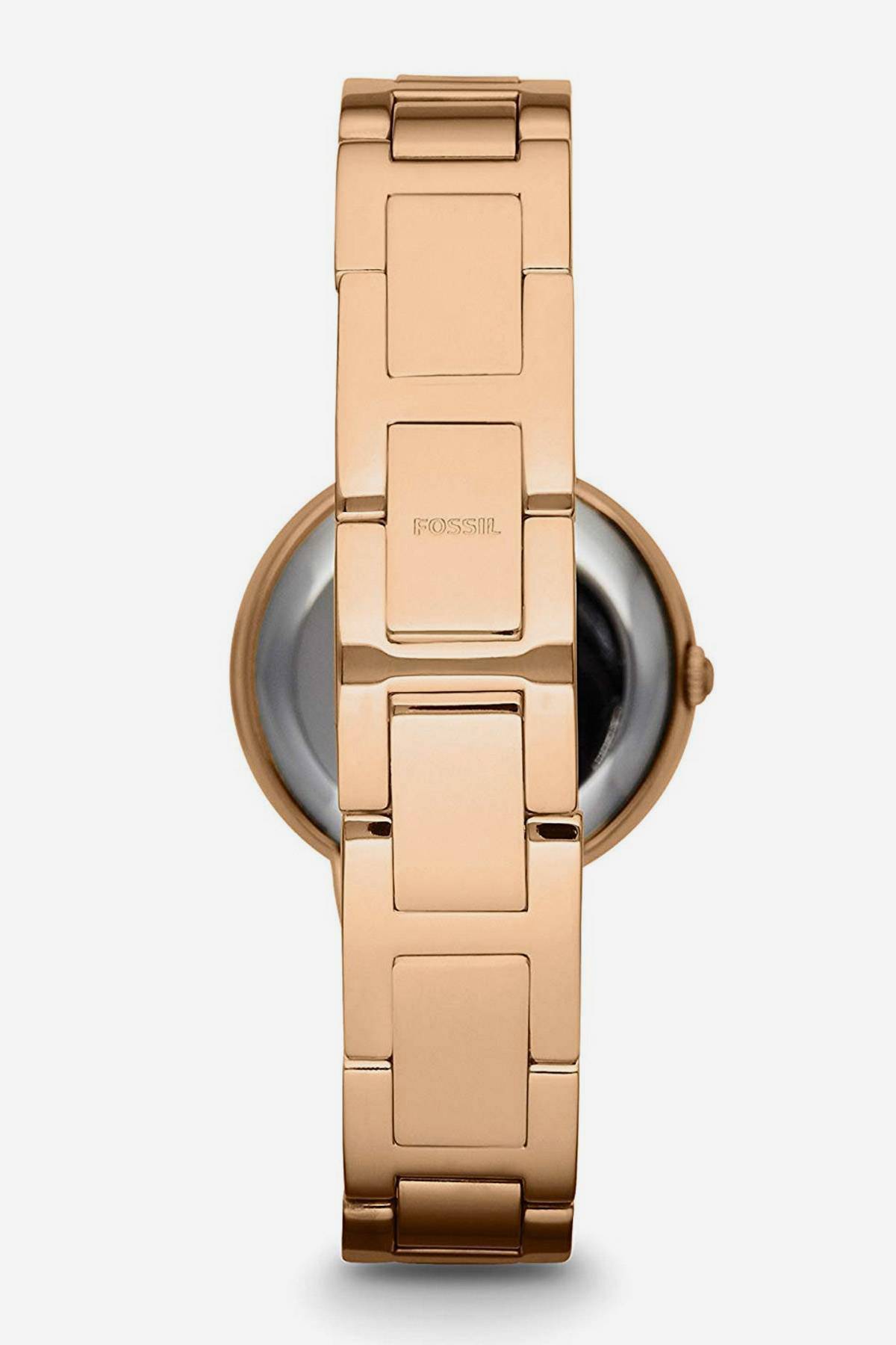 Reloj con pantalla analógica Fossil Oro Rosa | Deprati Tienda Online