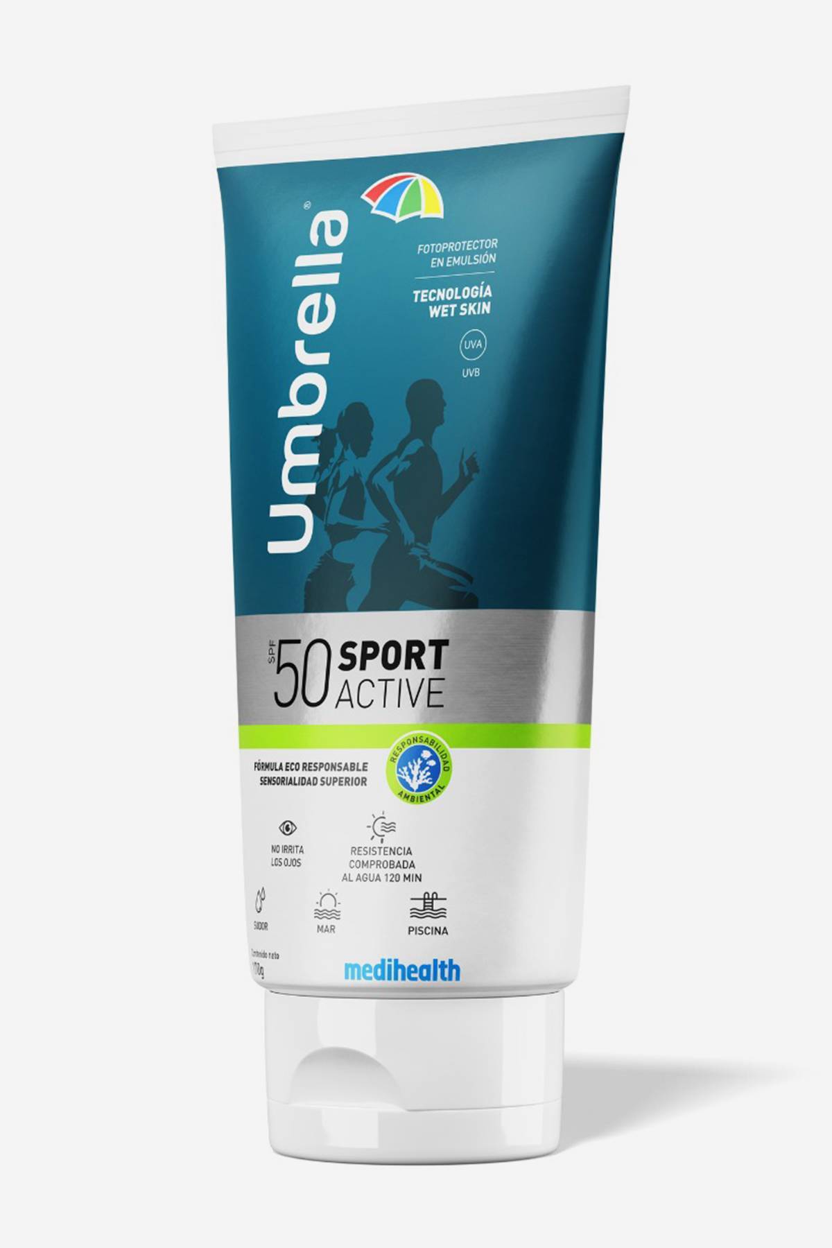 Protector Solar Sport Active SPF 50 Umbrella 170 g De Prati Tienda Online
