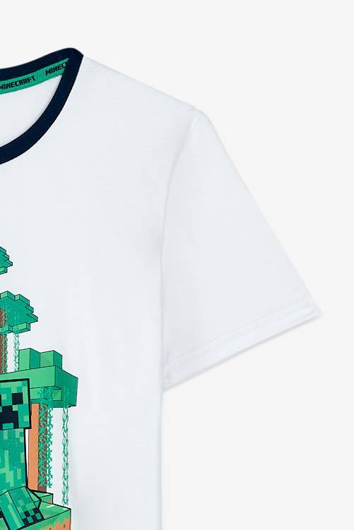 Camiseta Estampada Minecraft De Prati Tienda Online