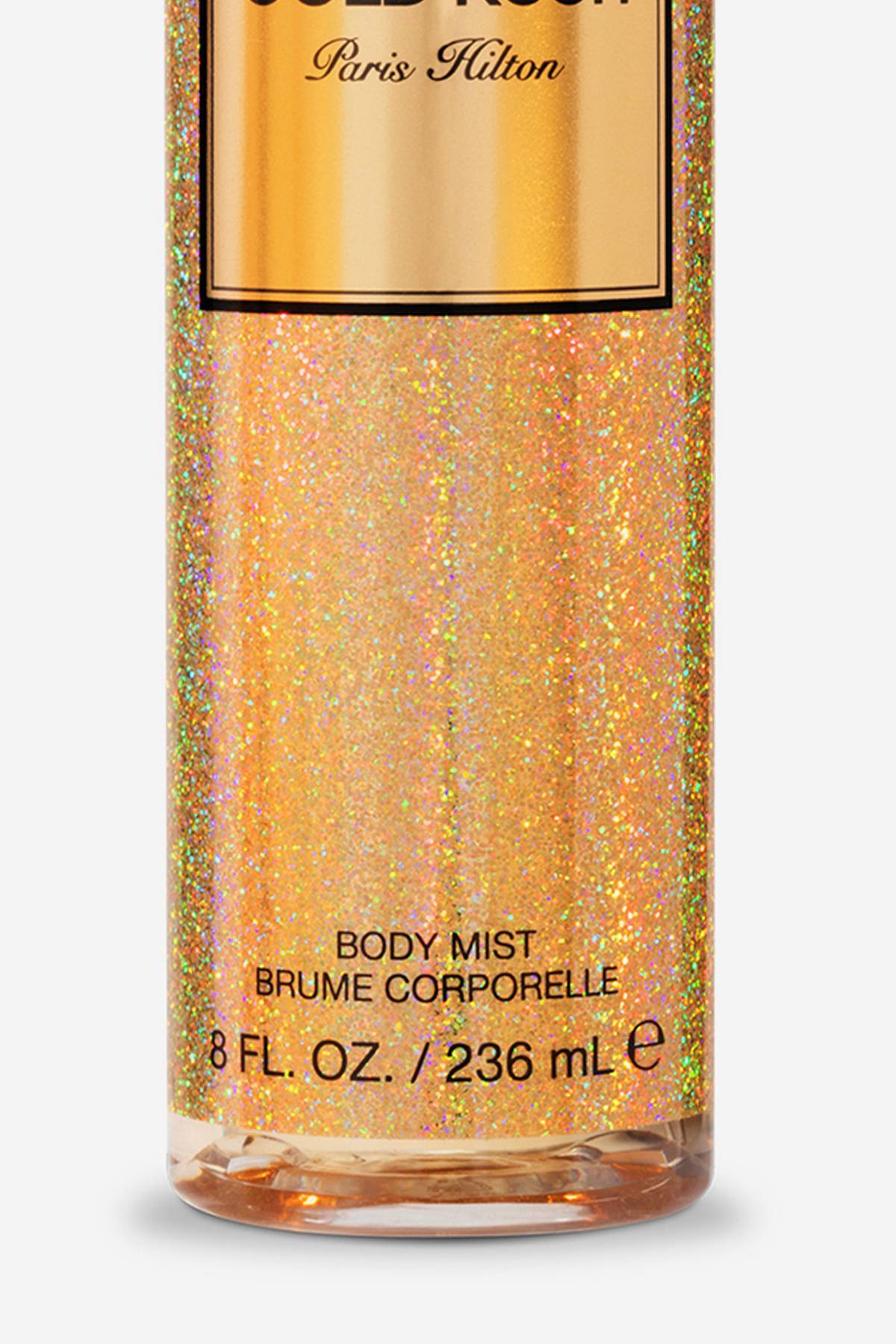 Splash Gold Rush Body Mist Paris Hilton 236 ml Deprati Tienda Online
