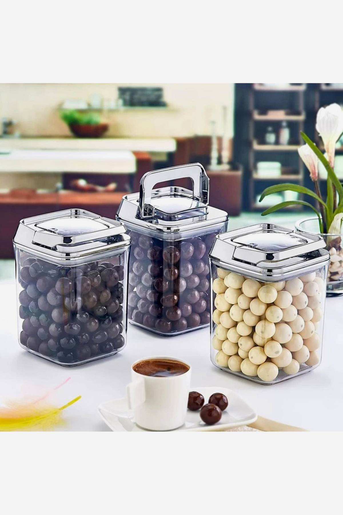 Set de Canisters de Plástico Imar x3 De Prati Tienda Online