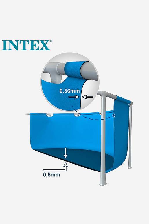 Tubo Di Ricambio Per Piscina INTEX 12656, Diametro 32 Mm, Lunghezza 5 Metri, Flessibile E Facile Da Montare