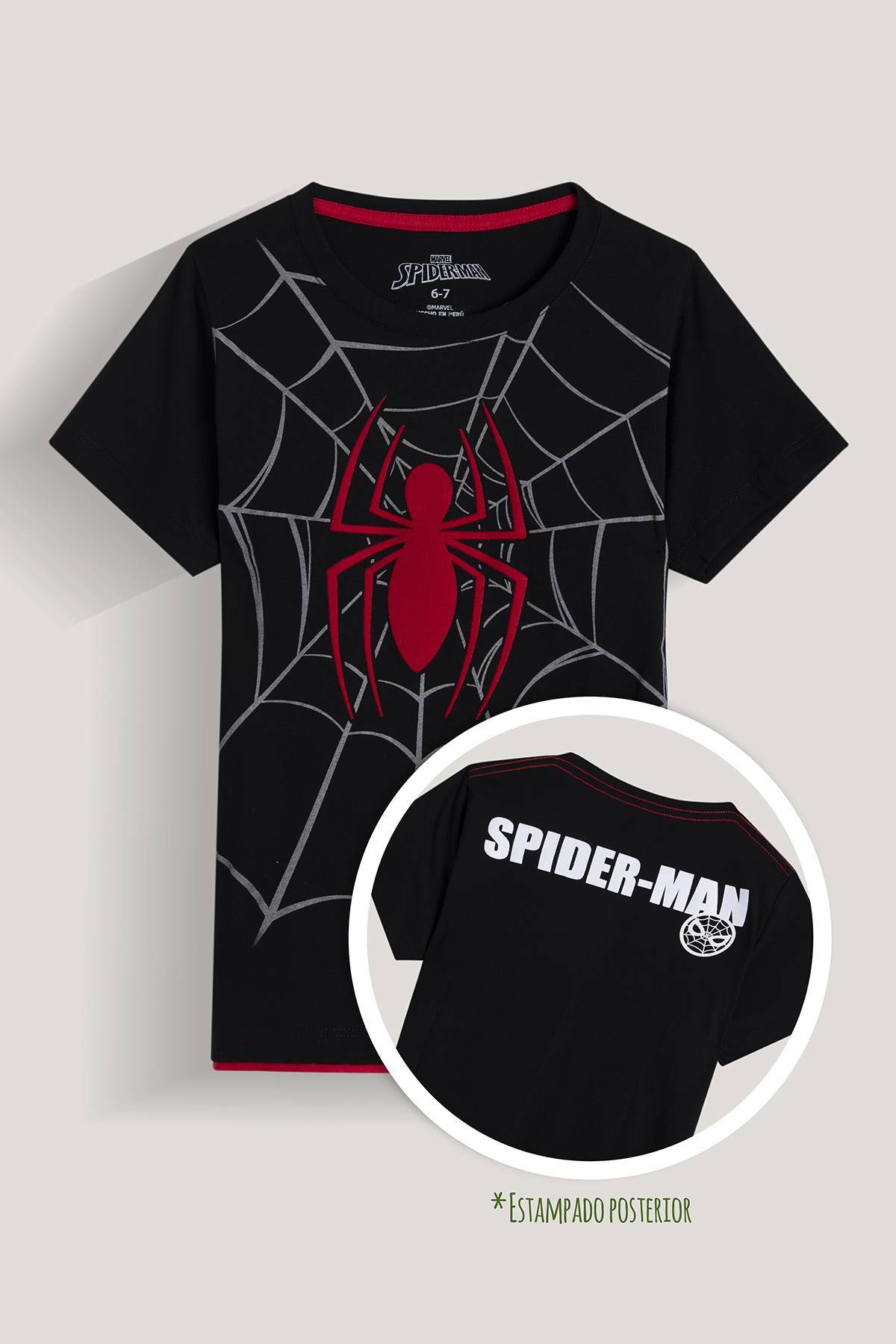 Camisetas estampadas del hombre araña hot sale