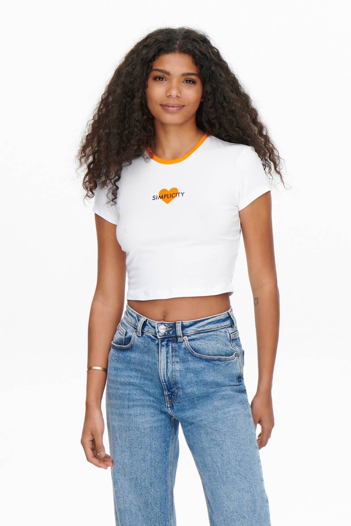 Crop top online camiseta