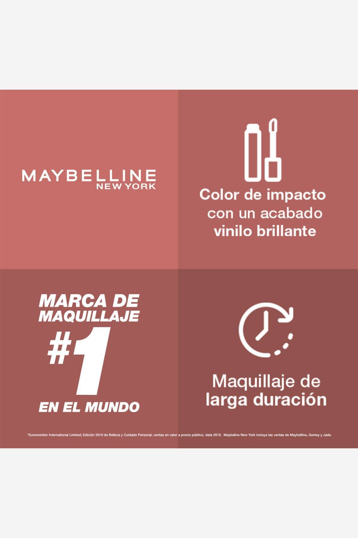 Labial Líquido Super Stay Vinyl Ink Maybelline Charmed | Deprati Tienda ...