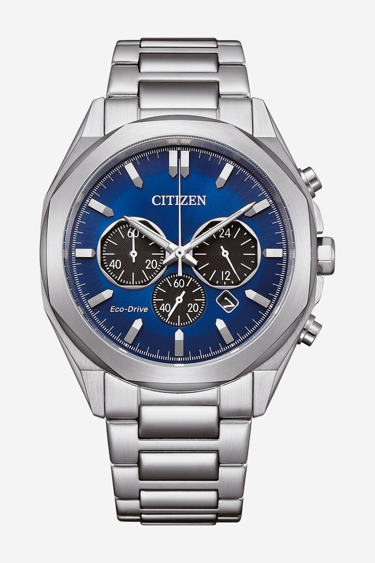 Reloj Citizen Ecodrive Chrono At214586e Hombre Color De La Malla Negro Color Del Bisel Negro Color Del Fondo Negro