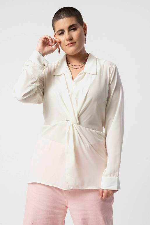 Blusa Camisero H O Trybu De Prati Tienda Online