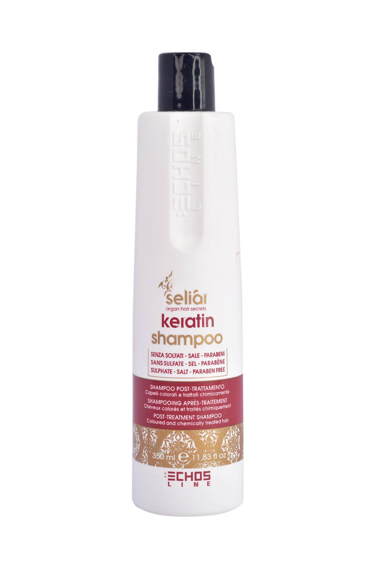Shampoo Seliar Keratin Echos Line 350 ml De Prati Tienda Online