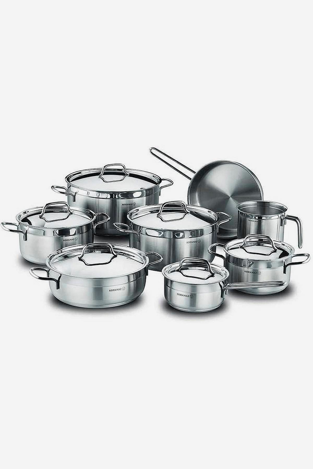 Кастрюли из нержавейки тескома. Кухонная посуда. Набор кухонной посуды kelli 8пр. Набор алюминиевой посуды. Набор посуды berghoff 1100243.