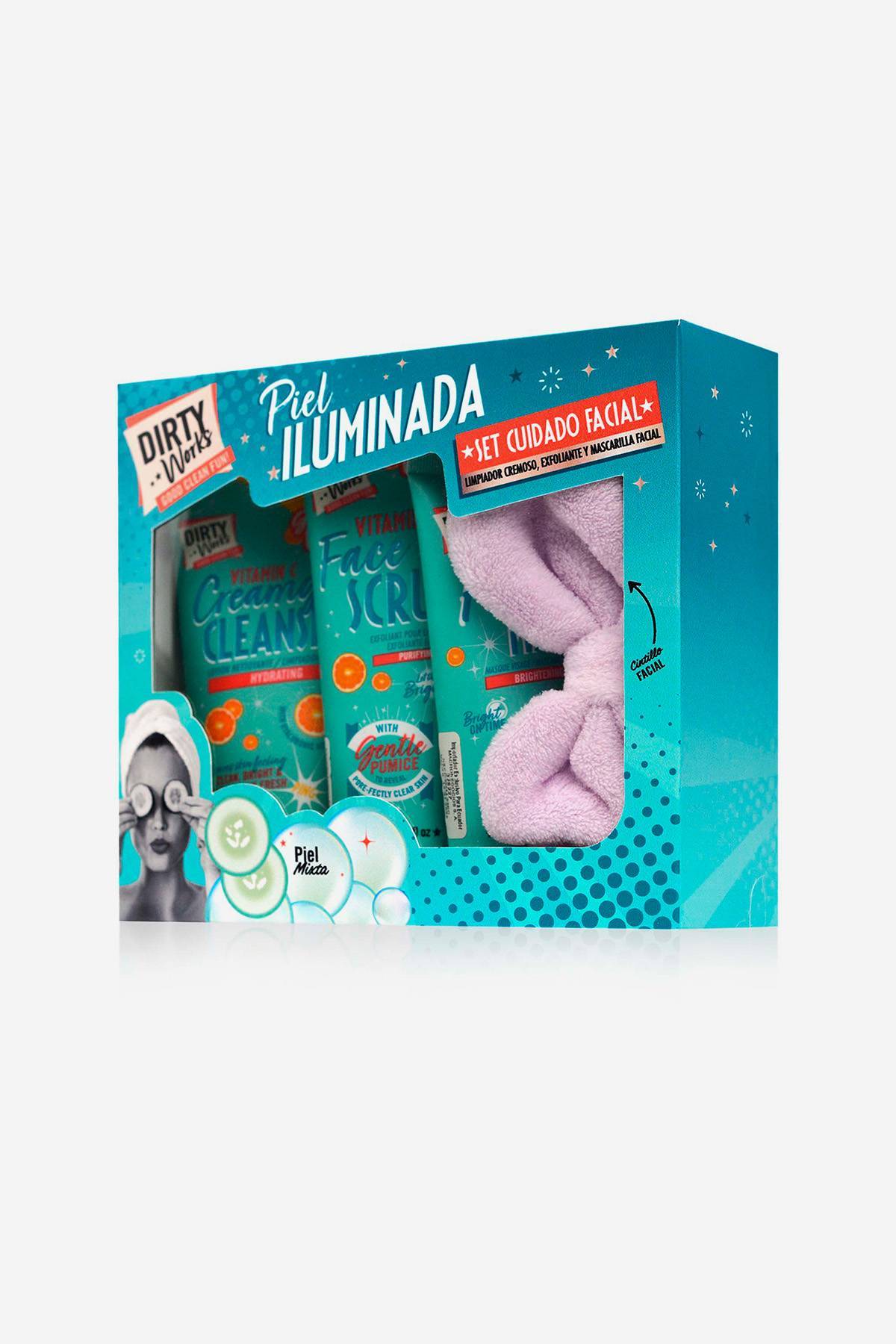 Set Good to Glow Vitamin C Dirty Works x4 | Deprati Tienda Online