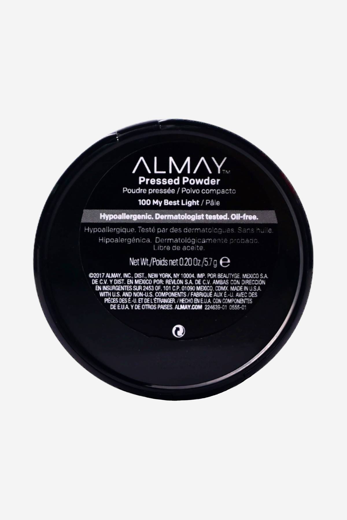 Polvo Compacto Pressed Powder Almay 100 Light | De Prati Tienda Online