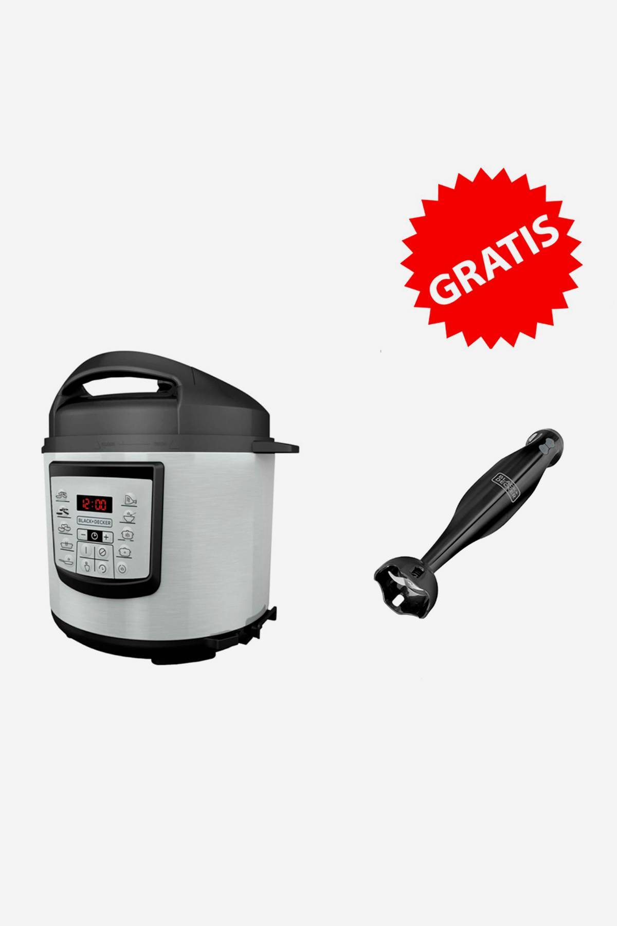 Comprar Black & Decker Olla De Presion 5 Litros