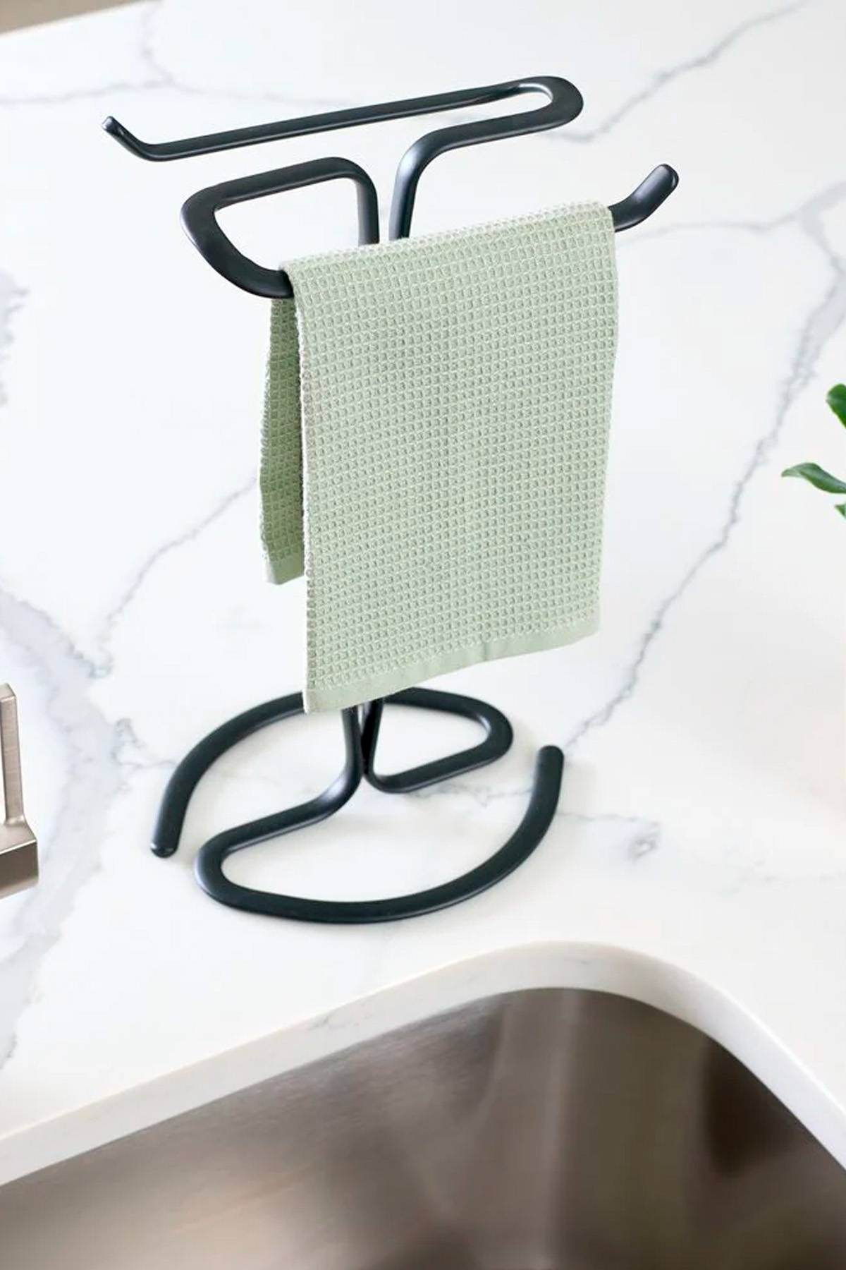 Toallero Negro Interdesign | Deprati Tienda Online