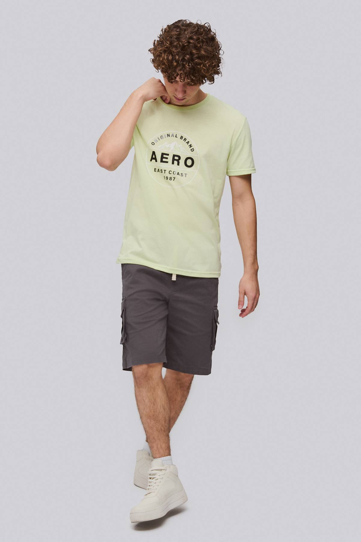 Bermuda Cargo Unicolor Aeropostale De Prati Tienda Online