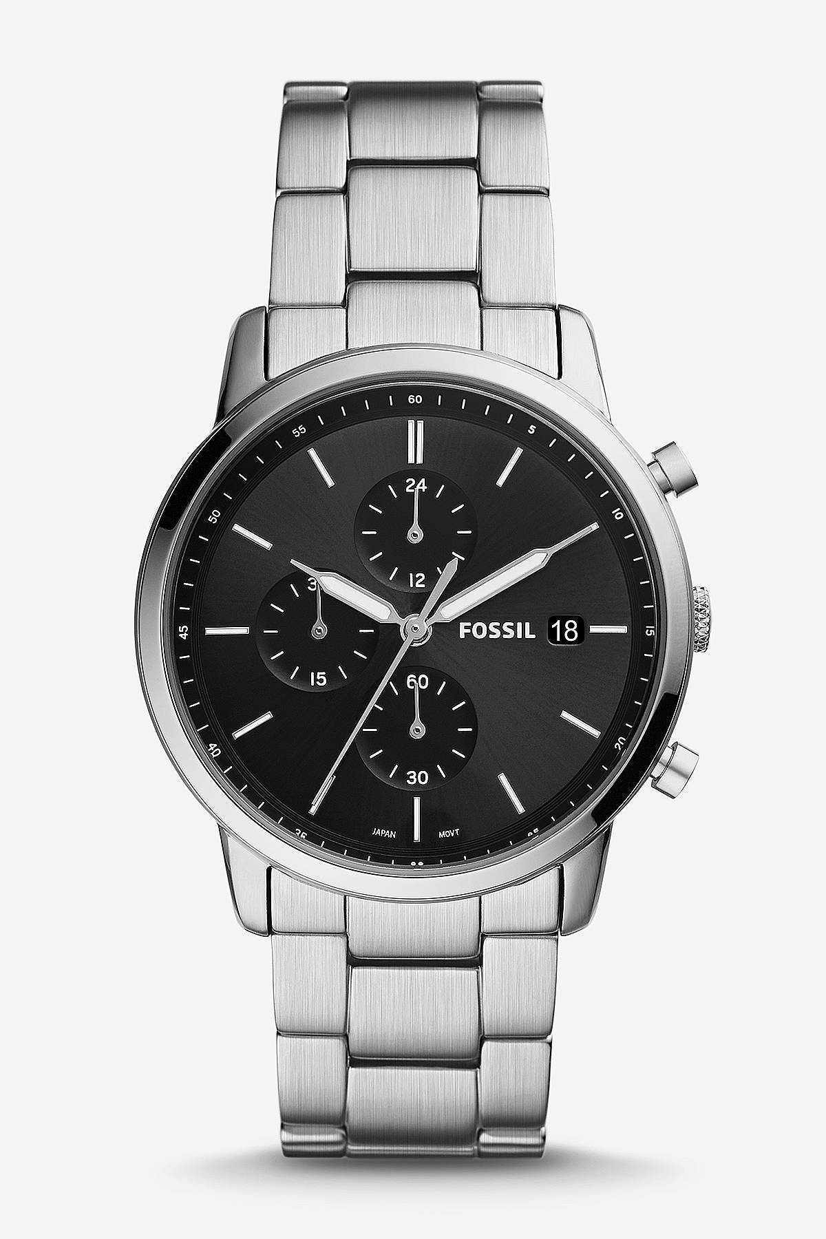 Fossil discount acero inoxidable