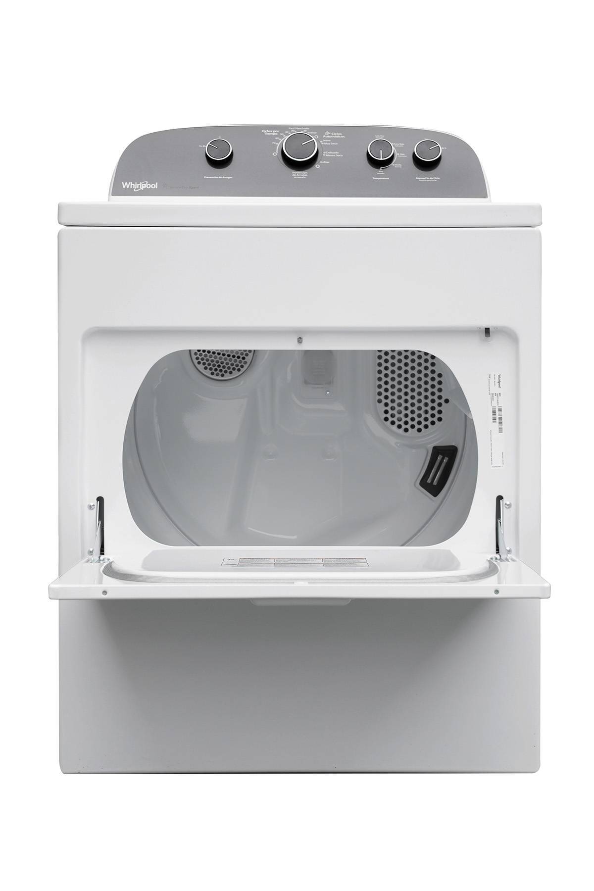 Secadora a Carga Frontal Whirlpool Blanca 19 Kg 7MWGD1900EW De Prati Tienda Online