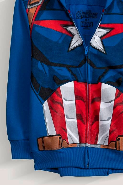 Capitán América Chamarra De Los Avengers Capitán América Chaqueta