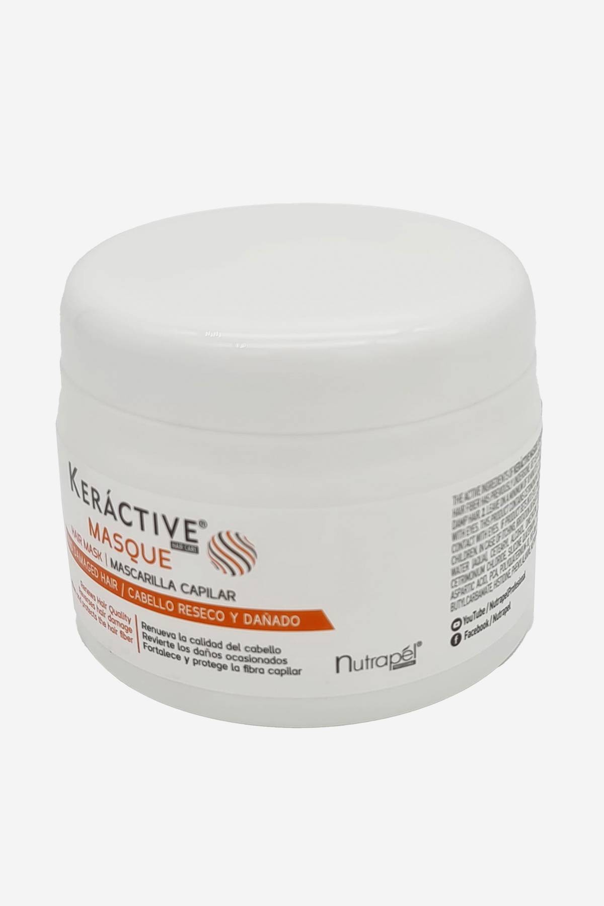 Mascarilla Capilar Revitalizante Keráctive 360 gr | Deprati Tienda Online