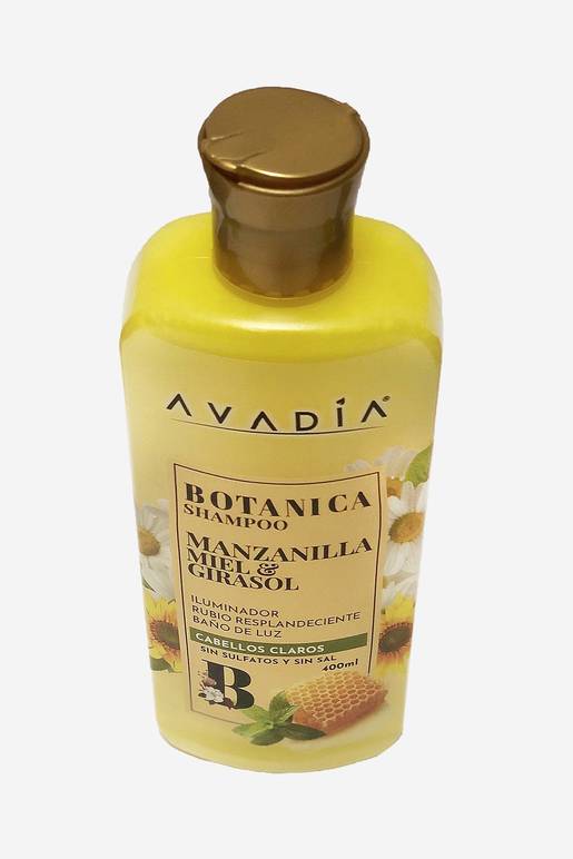 Shampoo Manzanilla y miel Avadia 400ml De Prati Tienda Online
