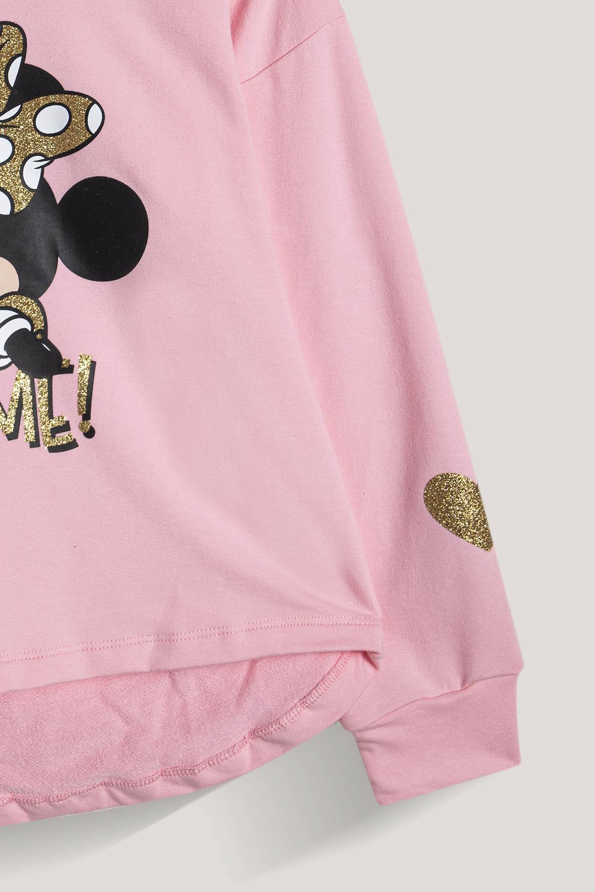 Felpa Con Cappuccio Minnie Per Bambine, Morbido Cotone, Stampata E Confortevole, Licenza Ufficiale Cerdá