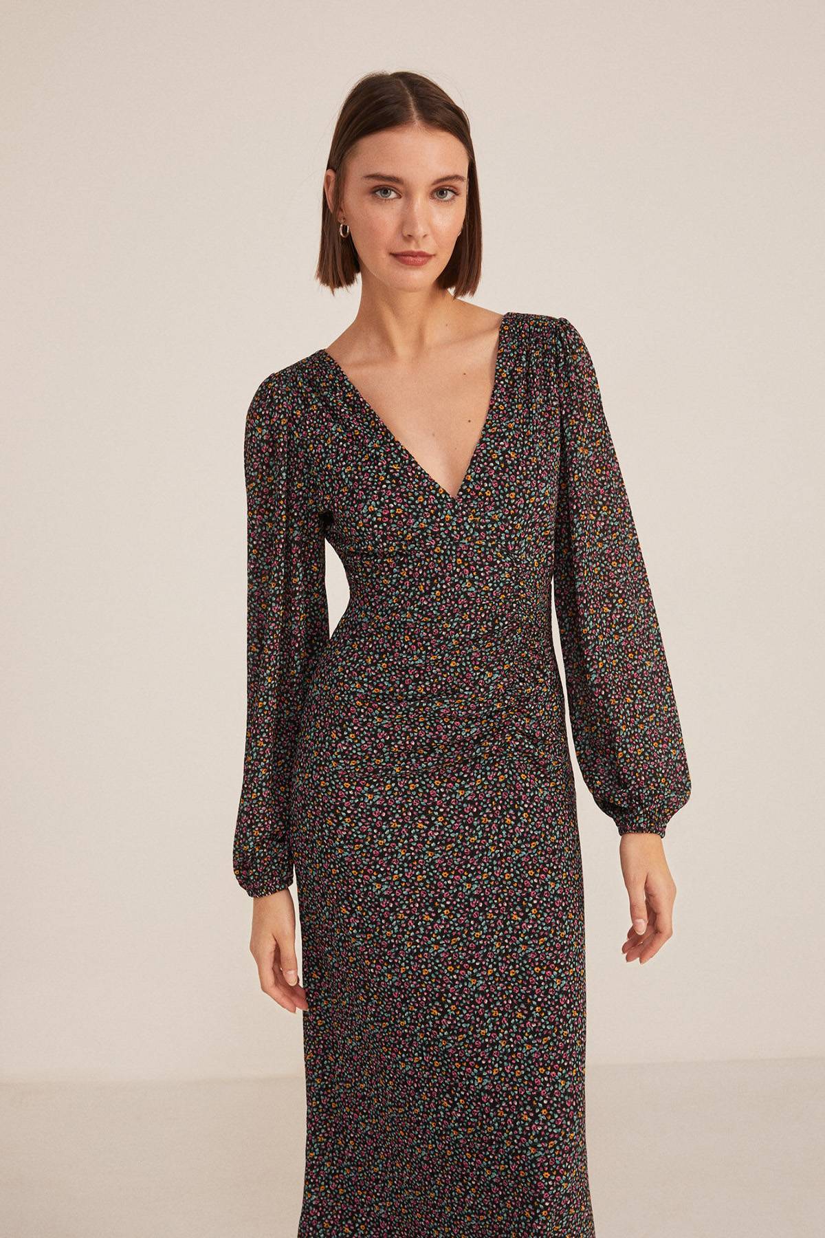Springfield Vestito Casual Donna Midi Wow | Abito Versatile E Di Qualità Per Ogni Occasione - 4