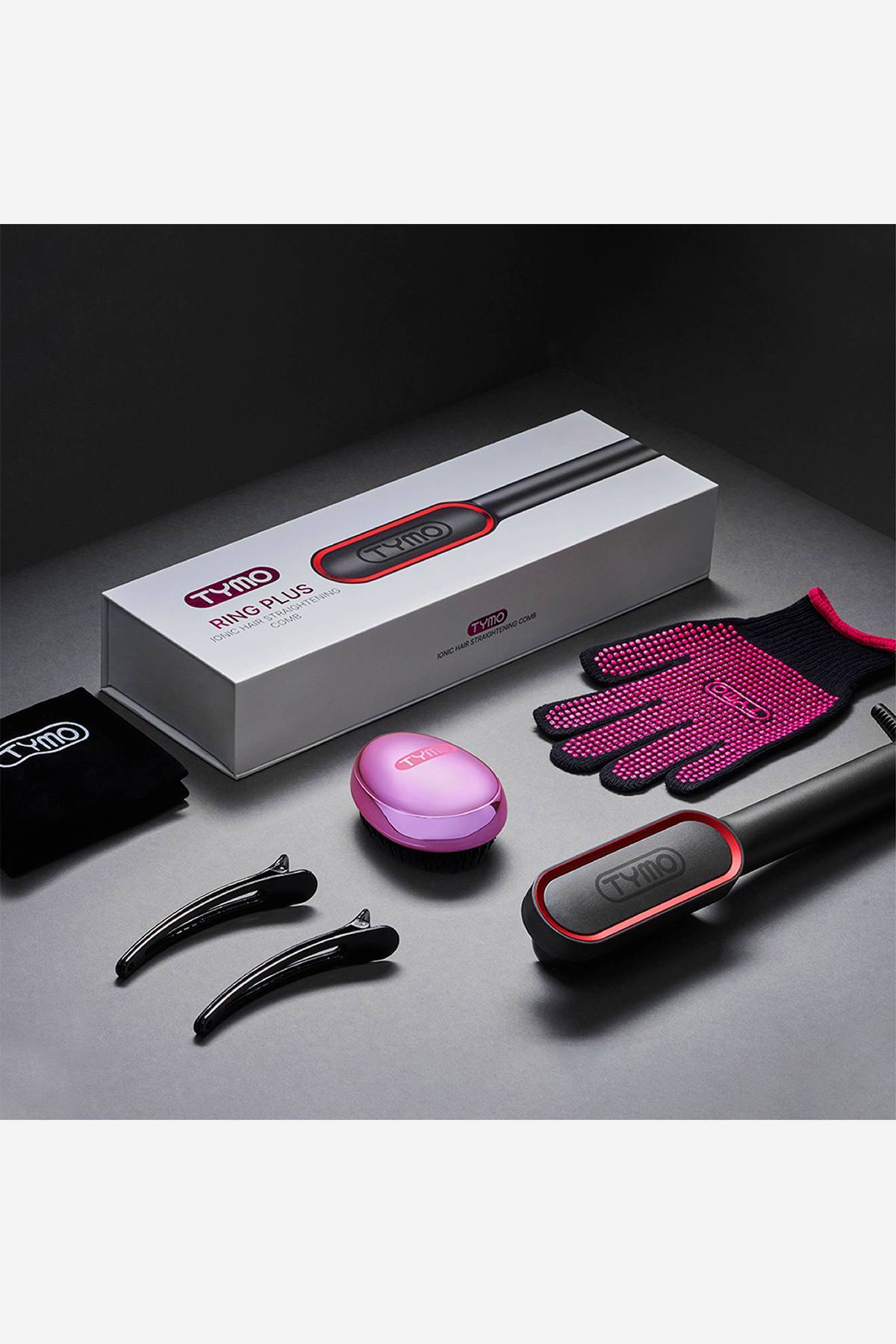 Cepillo Alisador Profesional para Cabello Ring Plus Tymo Deprati