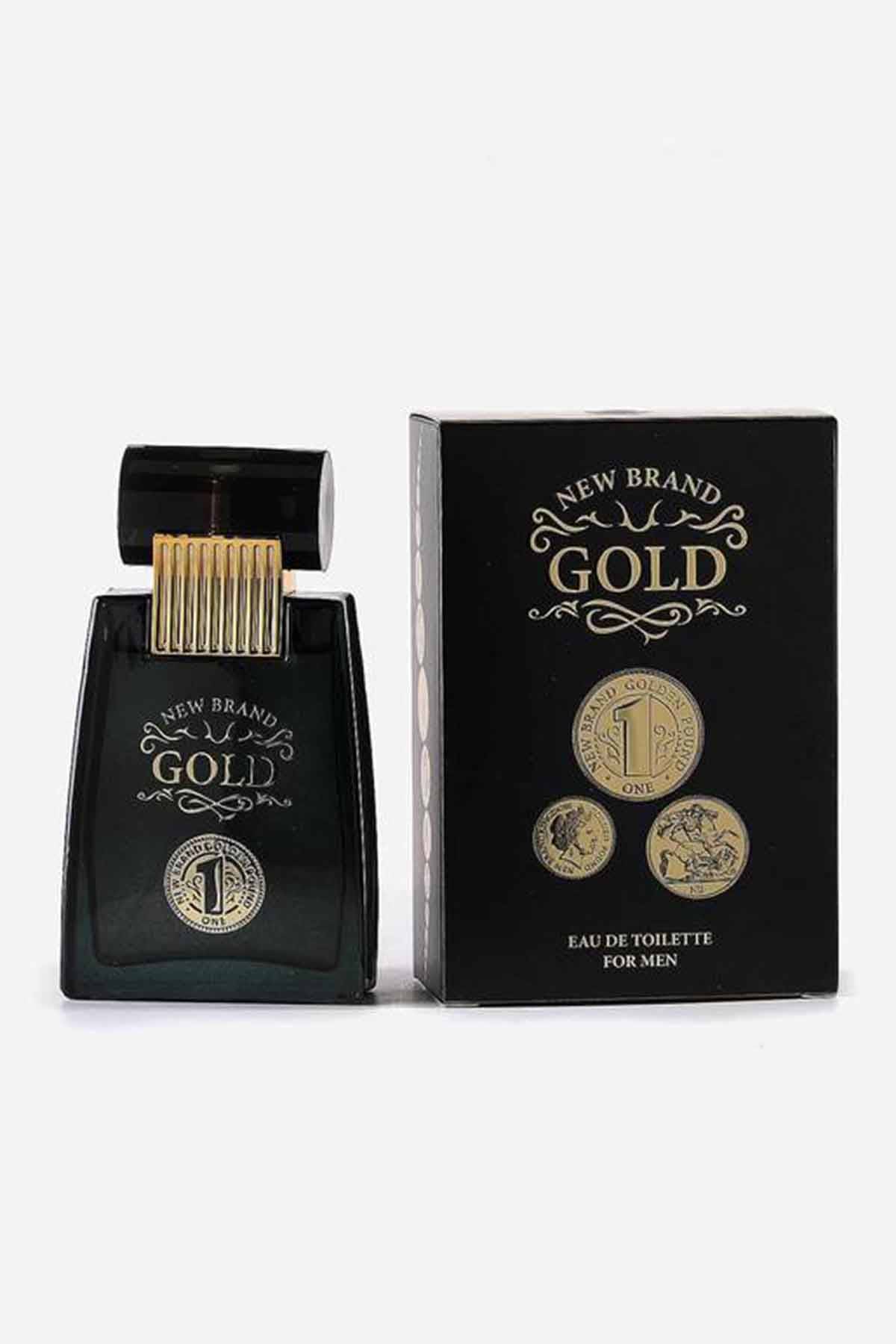 Eau de Toilette Gold Men New Brand Prestige 100 ml De Prati