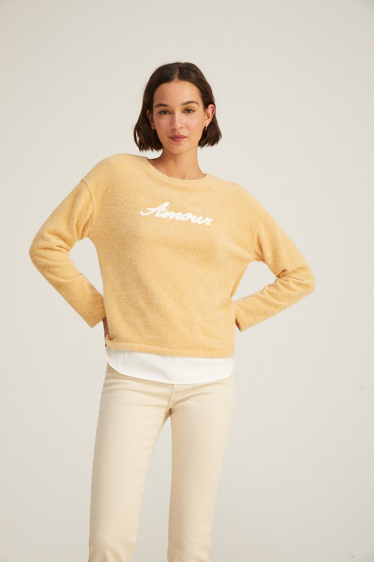 Sweater con Textura Springfield | De Prati Tienda Online