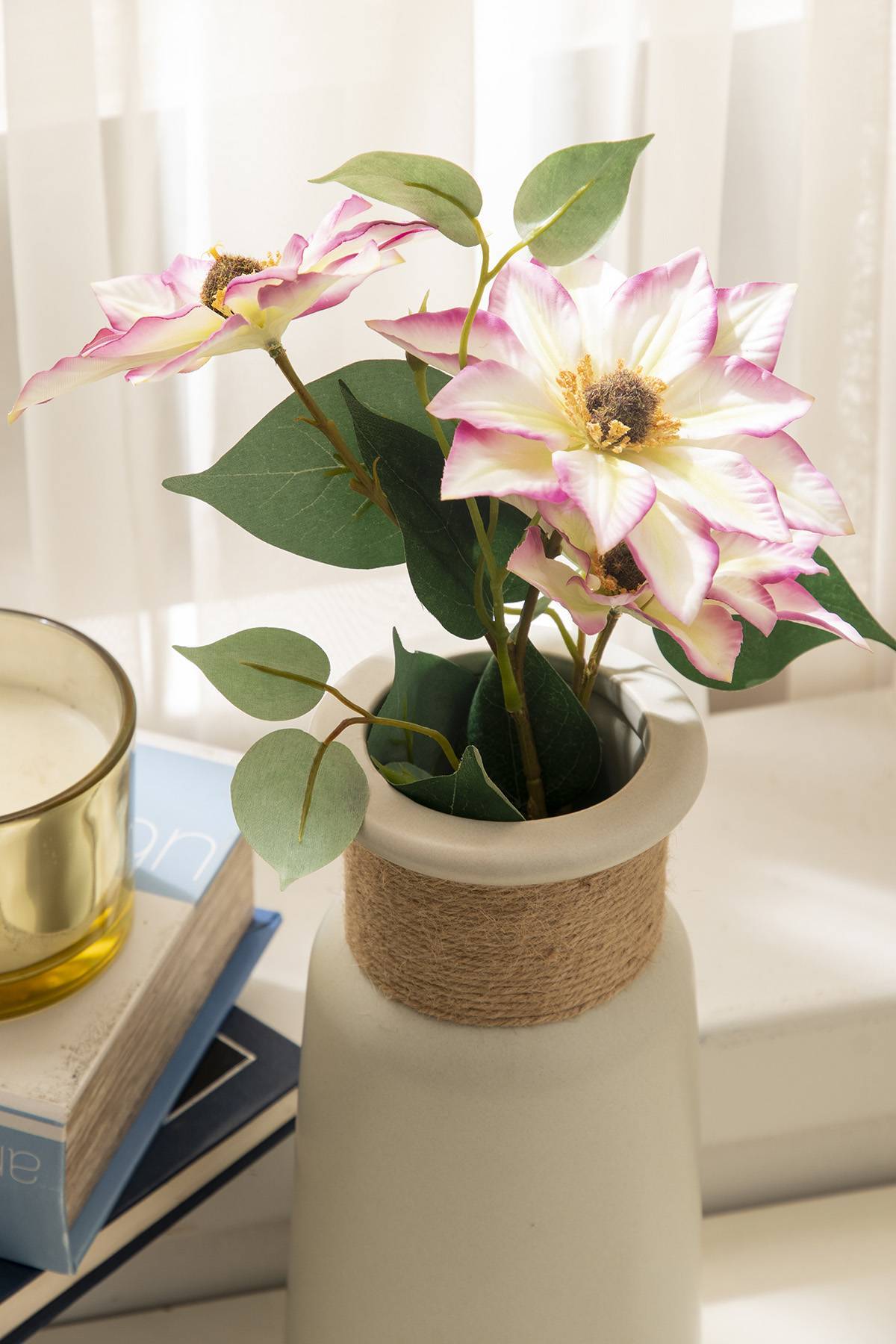 Corona Decorativa De Otoño 61 Cm – Hojas De Arce, Calabazas, Piñas Y Bayas Artificiales