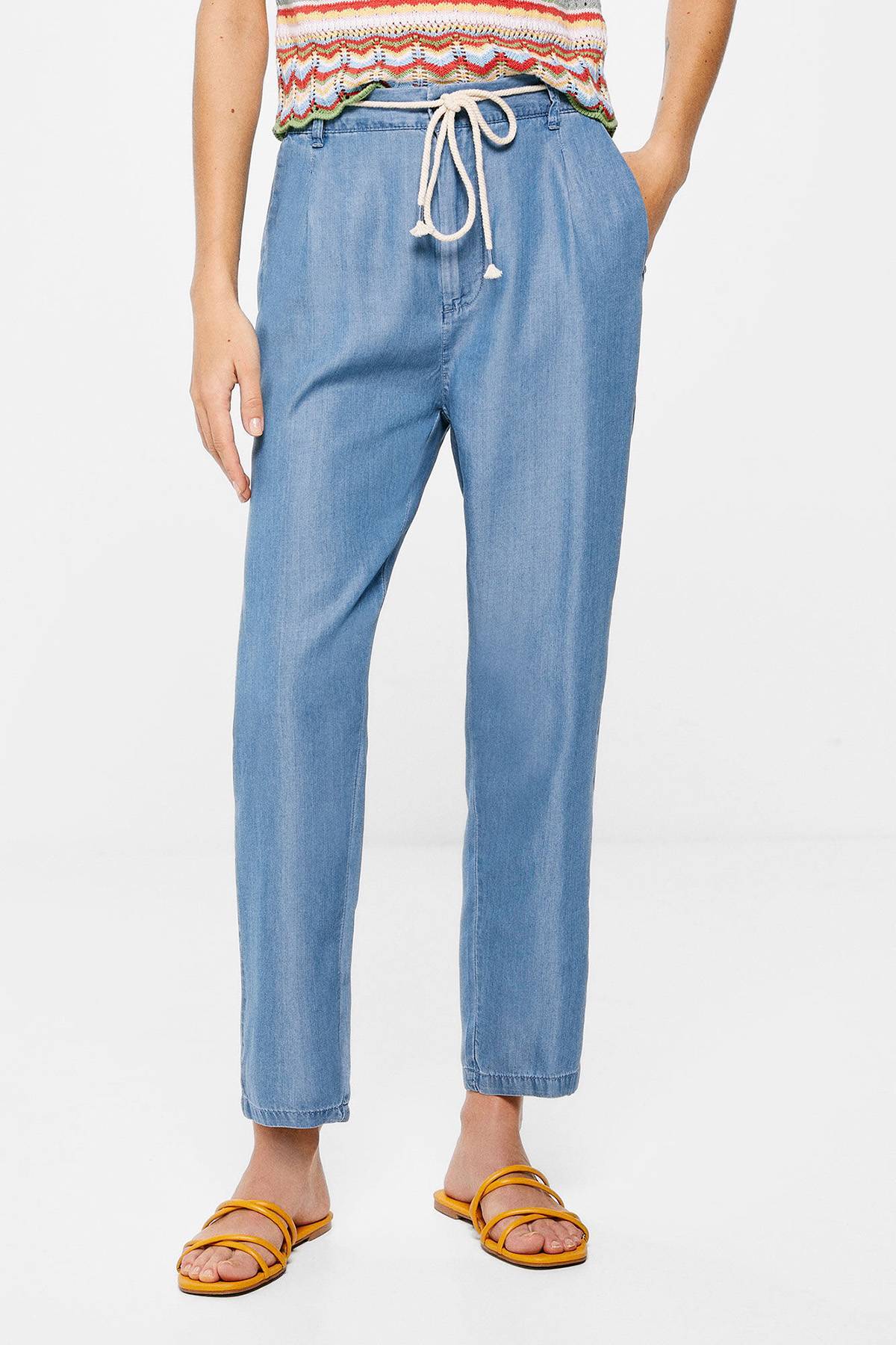 Pantalón Vaquero Pantalon Ancho Cortefiel Cortefiel Springfield