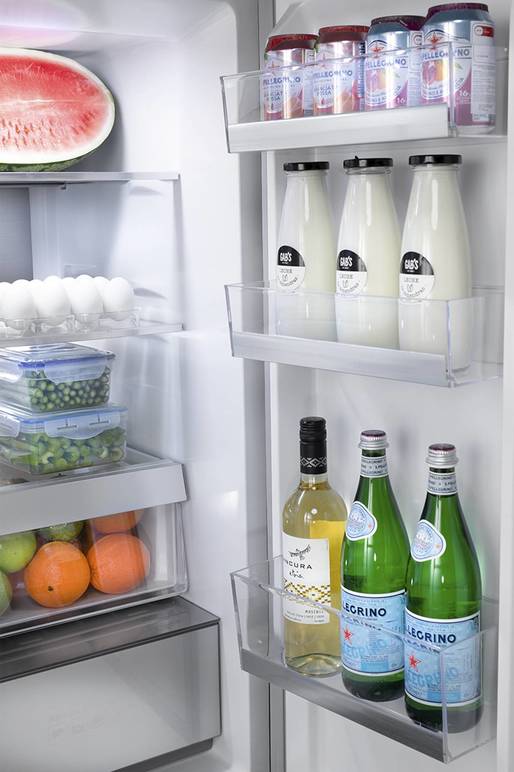 REFRIGERADOR CROSS DOOR RI-880I NEG MODELO RI-880I Color Negro Panel Control Digital Información