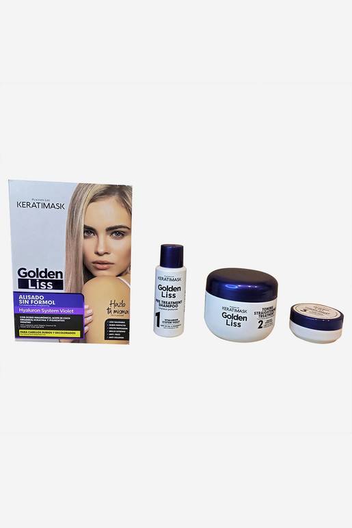Hyaluron Liss System Keratimask Kit De Alisado Alisado Profesional