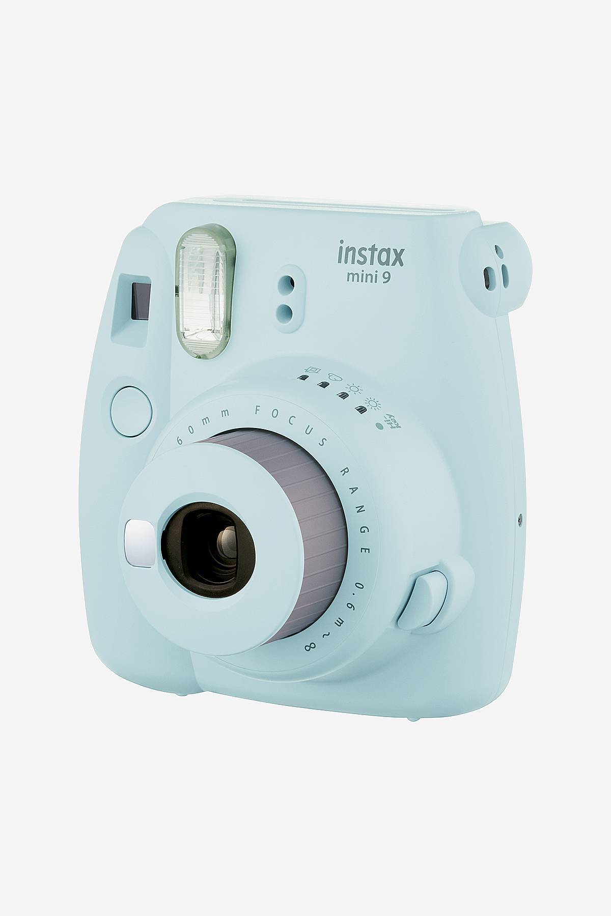 Cámara Fujifilm Instax Mini 9 Celeste + Estuche + Rollo De Prati Tienda Online