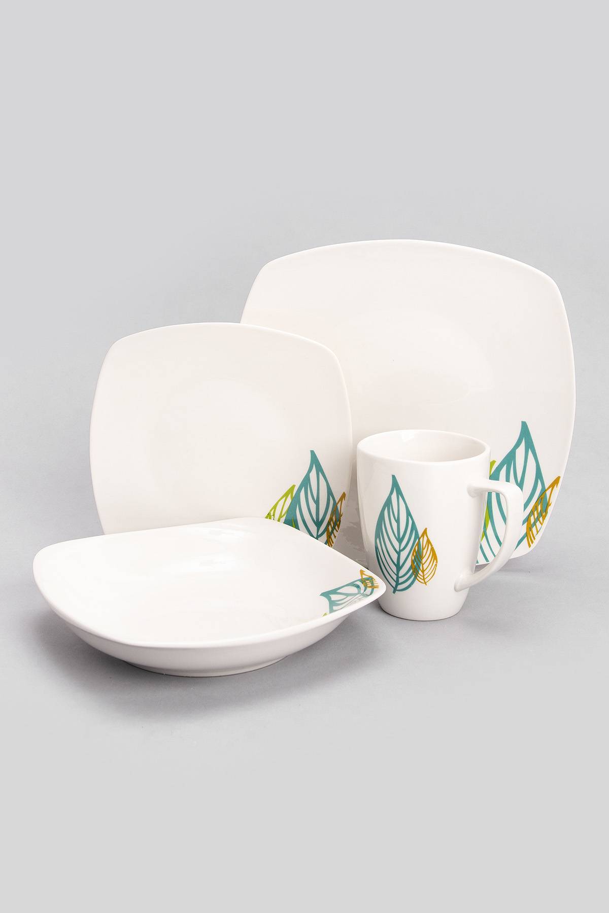 Platos Porcelana Blanco Playo/Postre (x2)