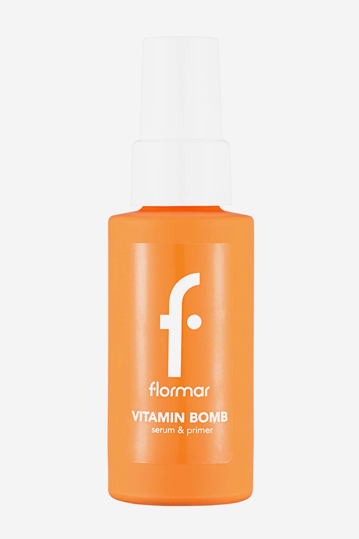 Flormar Vitamin Bomb Serum & Make-up-Grundierung – Mit Vitamin B, E, C – Transparente Gel-Textur, 30 G – Für Alle Hauttypen