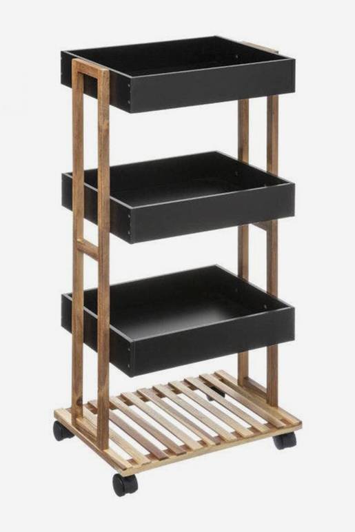 Repisa con Ruedas Five | Deprati Tienda Online