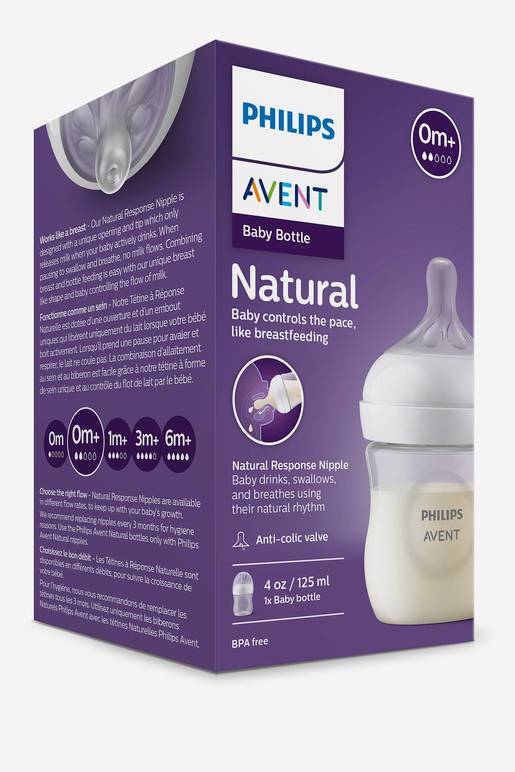 Biberón Natural Response Avent 4oz Deprati Tienda Online