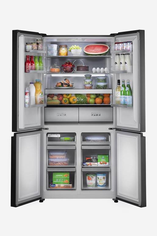 REFRIGERADOR CROSS DOOR RI-880I NEG MODELO RI-880I Color Negro Panel Control Digital Información