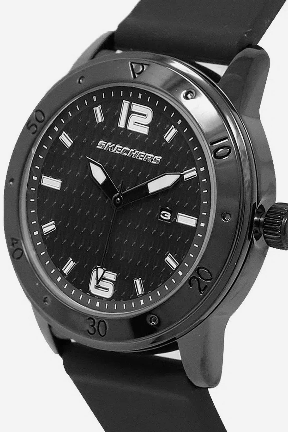 Reloj best sale skechers negro