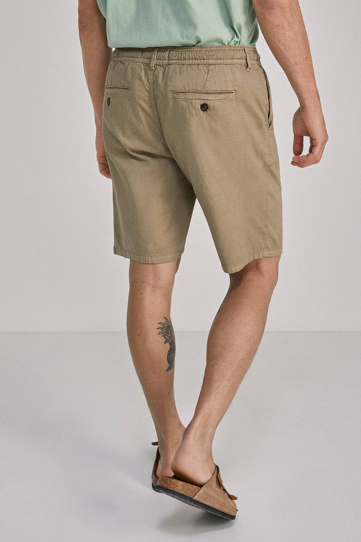 Springfield Bermudas Pantalon Décontracté, Bronzer, 34 Homme  F3de51f1 336d 5a0c A524 Ae7225224ea7