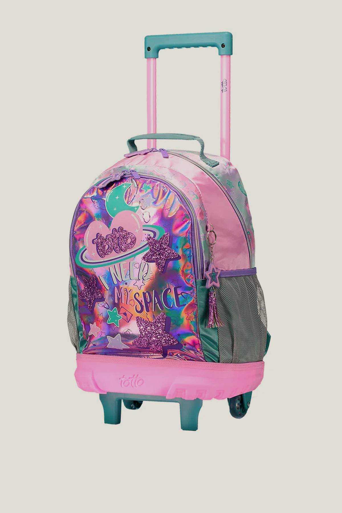 Mochila Ruedas Pastel Galaxy M Totto