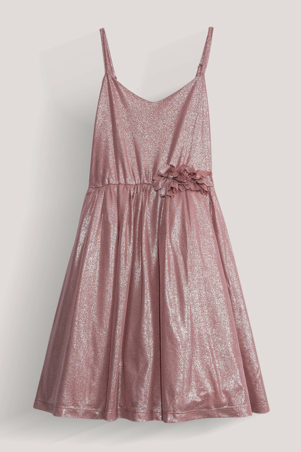 Vestidos con tela brillosa hot sale